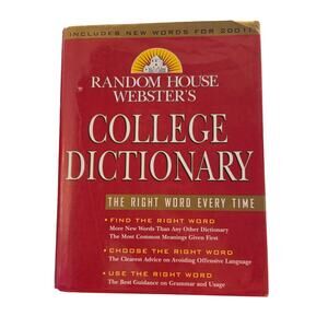 Random House Webster's College Dictionary College Writers 2000  Reference
